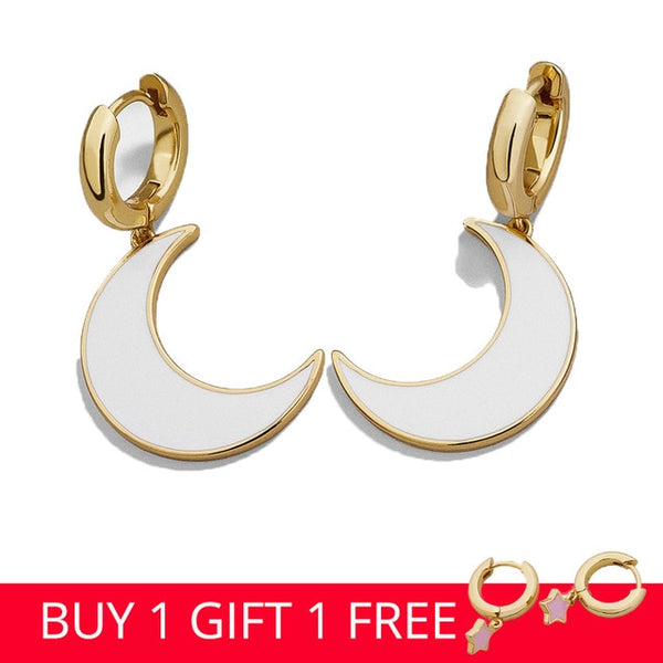 For Women and Girls Earrings NO Piercing Gold Jewelry