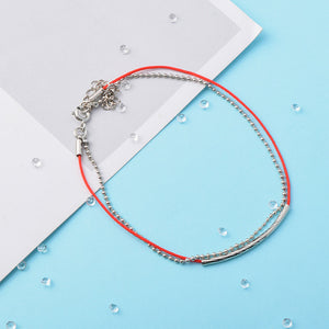 KPOP Bracelet  Bangtan Boys JIMIN JUNGKOOK V Link Leather Red Rope Charm Bracelets  Jewelry for Women Men Accessories