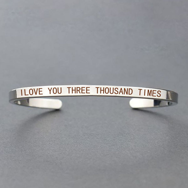 Churchill Quote "Never Give Up"Motivational Stainless Steel Engraved Bracelets Life Quote Jewelry Graduation Bangle Gifts