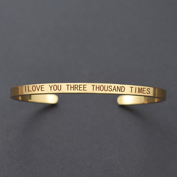 Churchill Quote "Never Give Up"Motivational Stainless Steel Engraved Bracelets Life Quote Jewelry Graduation Bangle Gifts