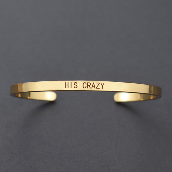Churchill Quote "Never Give Up"Motivational Stainless Steel Engraved Bracelets Life Quote Jewelry Graduation Bangle Gifts
