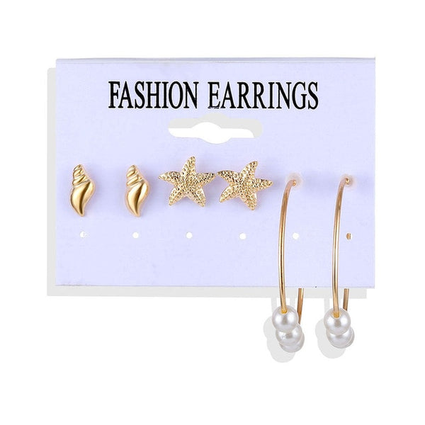 FAMSHIN Tassel Acrylic Earrings For Women Bohemian Earrings Set Big Geometric Earring 2019 Brincos Female DIY Fashion Jewelry