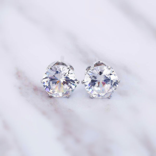 Korean Jewelry Zircon Pearl Heart Crystal Flower Angel Wings Geometry Stud Earrings For Women Statement Ear Jewelry Wholesale